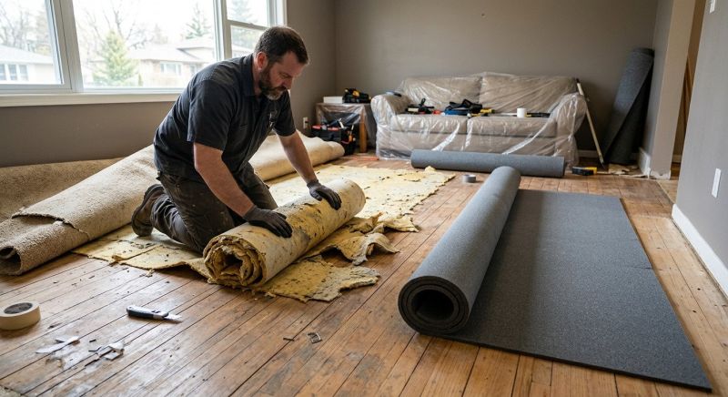 Carpet Cushion Replacement in Olathe, KS