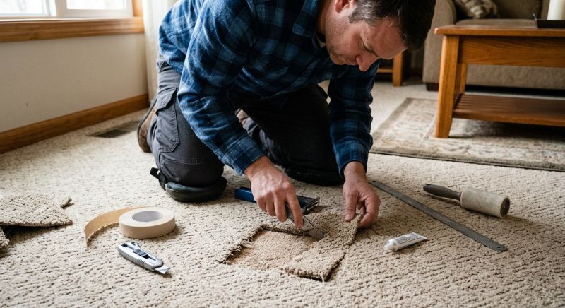 Carpet Hole Repair in Alpharetta, GA
