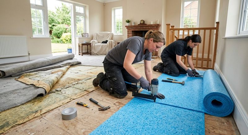 Carpet Foam Replacement in Overland Park, KS