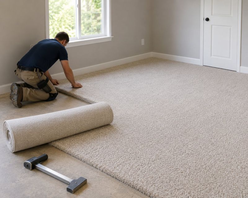 Textured Carpet Installation in Freehold, NJ